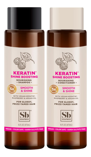 Conjunto De Shampoo E Condicionador Soapbox Shine Boosting K