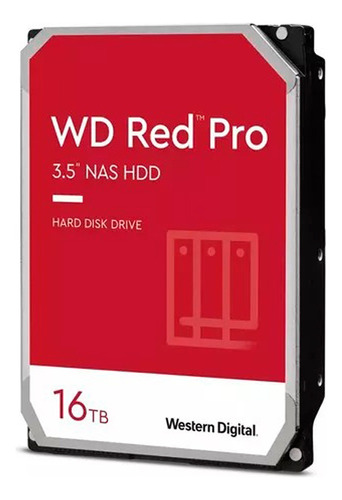 Disco Duro Western D. 16tb Pc Storage Sata 3.5  Red