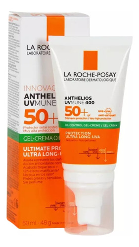 La Roche-posay Anthelios Toque Seco En Crema Spf50+ 50 Ml.