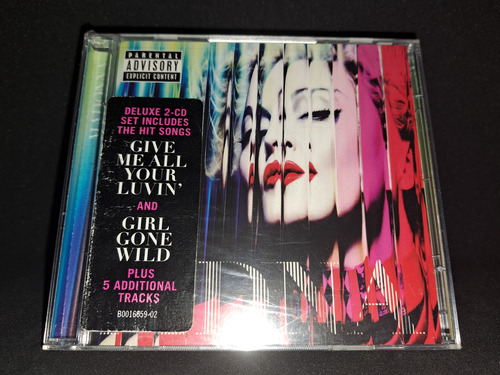 Madonna Mdna Deluxe Explicit 2cd Original Us Dance Pop Nuevo