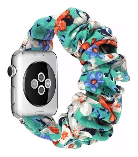 Correa Para Apple Watch Scrunchie, Banda De Cabello Elástica