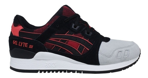 Tênis Asics Gel Lyte Iii Red Black