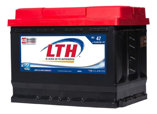 Batería Lth Gol 2016 Envío Gratis Cdmx Edomex 47/550 Lth