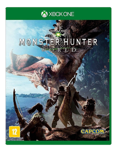 Monster Hunter World Xbox One Mídia Física Novo Lacrado