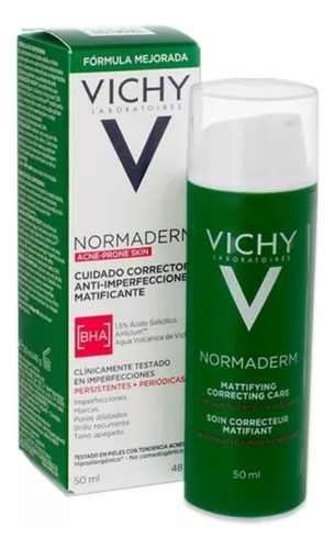 Vichy Normaderm Cuidado Matificante Y Corrector 50ml