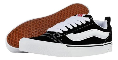 Tenis Vans Ua Knu Skool Classics Negro/blanco Vn0009qc6bt