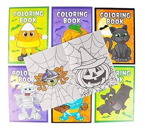 The Dreidel Company Halloween Coloring Books Party G86kf