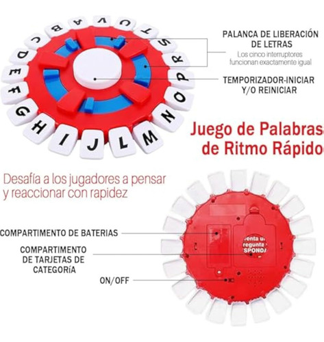 Basta Juego De Mesa En Español, De Aprendizaje Interactivo
