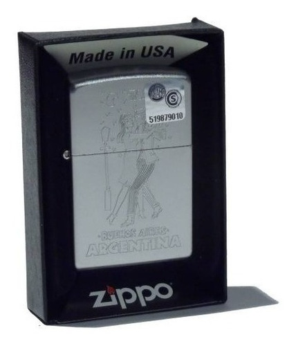 Encendedor Zippo Edición Tango Argentina Made In Usa