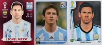 Comprar Lote Figuritas Lionel Messi Mundiales Panini Impecables