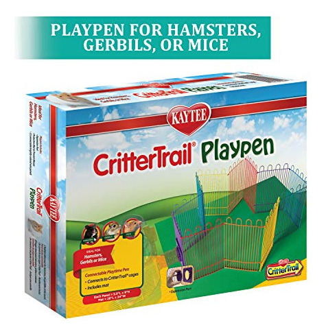 Kaytee Crittertrail Playpen Con Colchoneta Para Jerbos Masco