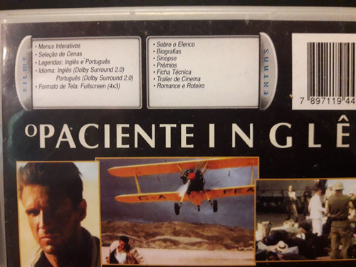 Imagem 3 de 5 de Dvd - O Paciente Inglês