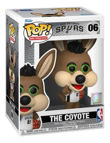 Funko Pop Nba Mascots The Coyote San Antonio Spurs