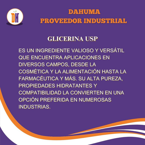 Glicerina 4 Kilos