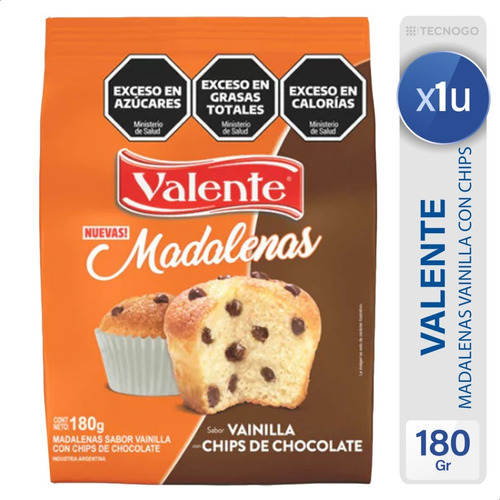 Magdalena Valente Con Chips De Chocolate - Mejor Precio