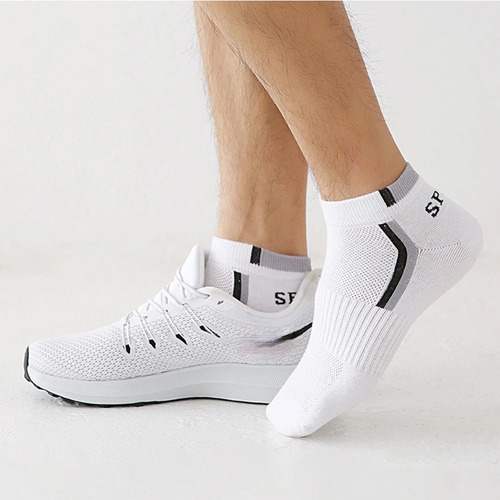Calcetines Deportivos Para Hombre, 5 Pares, Transpirables Y