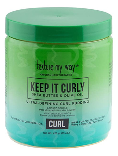 Texture My Way Keep It Curly Ultra Defining Curl Pudding, V.