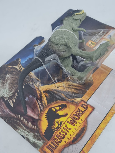 Rugops Primus Dinosaurio Jurassic World Dominion Scan Code