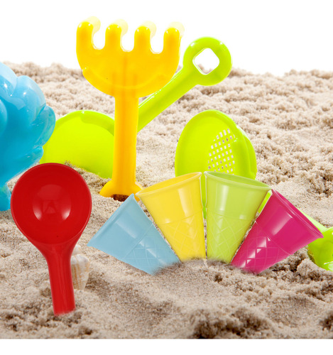 5 Piezas De Juguetes De Playa Para Niños, Arena Junto Al Mar