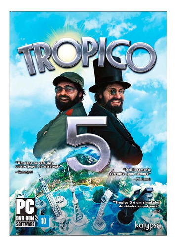 Jogo Tropico 5 Para Pc Midia Fisica Haemimont Games Kalypso