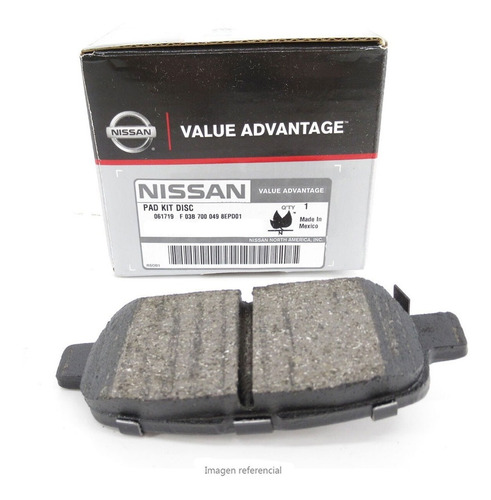 Pastillas De Freno Tr Nissan Pathfinder R51 Value Advantage