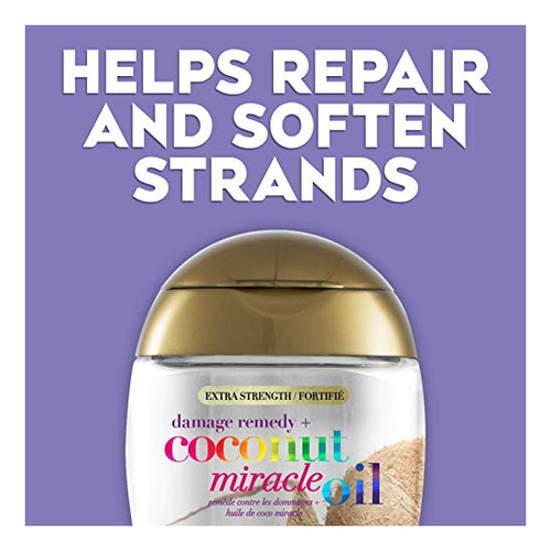 Remedio De Daño Extra Fuerte De Ogx Coconut Miracle