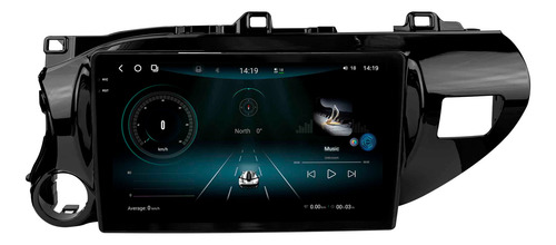 Multimidia Aikon Fóton G3 Hilux 2017/2024 12+256gb 2k 10p