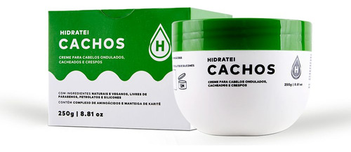 Creme Tratamento E Finalização P/ Cachos - 250g Hidratei