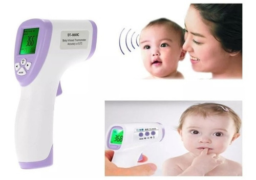 Termómetro Digital Lcd Infrarrojo Para Bebés Sin Contacto