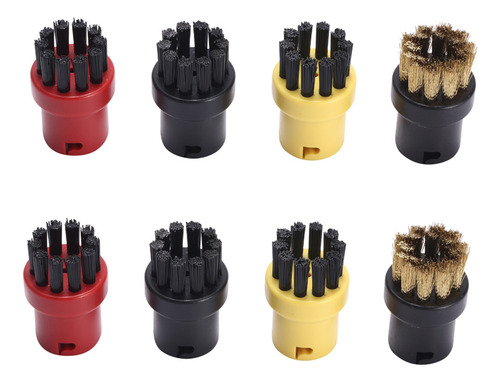 Juego De Cepillos Limpiadores A Vapor De 8 Piezas Para La Se