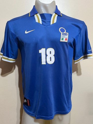 Camiseta Italia 1995 1996 Baggio 18 Juventus Inter Milan S-m