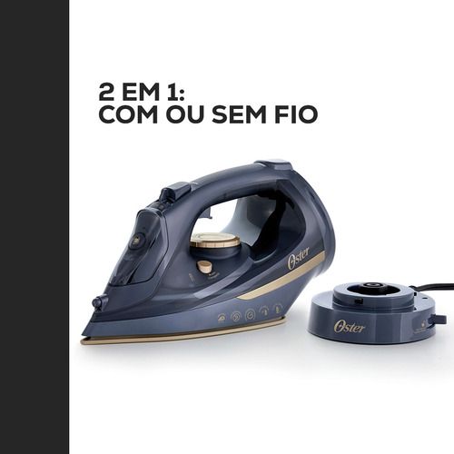 Oster Ferro De Passar A Vapor 2 Em 1 Sem Fio - 220v