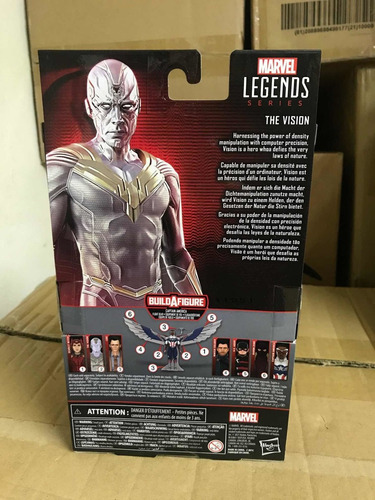 Vision Marvel Legends Wandav Captain America Flight Gear Baf