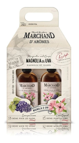  Marchand D' Aromes Cremas Corporal + Manos Magnolia Y Uva