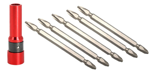 Adaptador De Enchufe Hexagonal Con Puntas De Destornillador