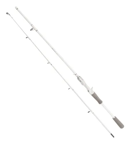 Vara De Carretilha 1,80m 100g 20-50lb 2 Partes Branco Joyfox