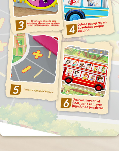 Juego De Mesa Bus Stop, Ajedrez, Mesa De Juego De Aprendizaj