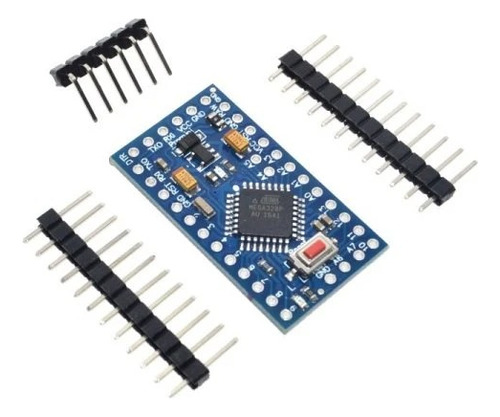 Microprocesador Pro Mini 5v Atmega328 Reset + Pines Nodo