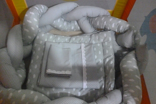 Imagen 1 de 6 de Ropa De Cuna, Chichonera , Acolchado, Funda Para Acolchado