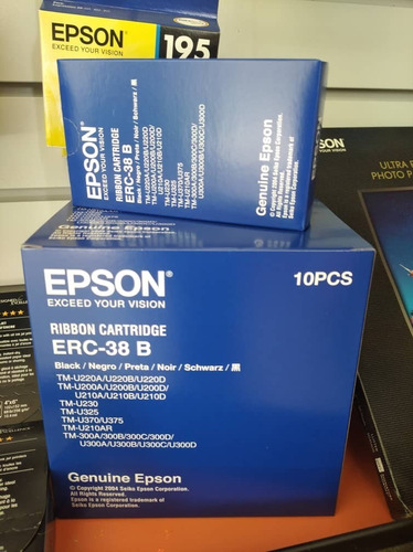 Cinta Epson Orginal Erc-38b *tienda Fisica*