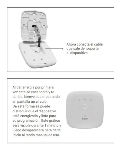 Termostato peisa manual sale