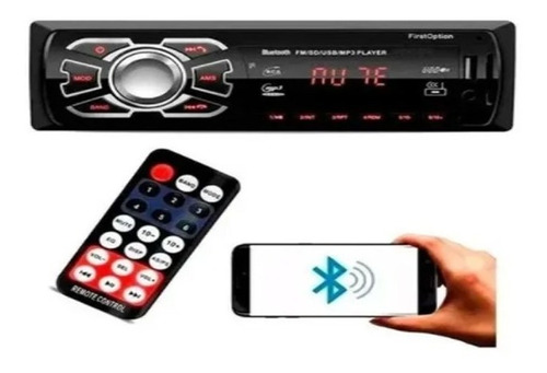 Mp3 Player Radio Bluetooth Usb Sd First Option Som Carro Fm