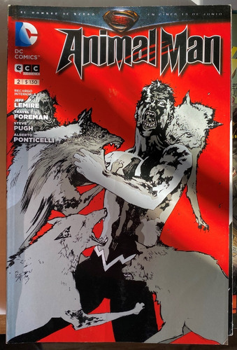 Animal Man / Jeff Lemire / 180 Pag, Ecc Dc Comics, C8
