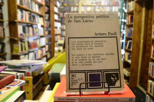 La Perspectiva Política De San Lucas. Arturo Paoli.