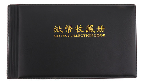 Libro De Colección Para Billetes Moneda Papel Hobby Storage