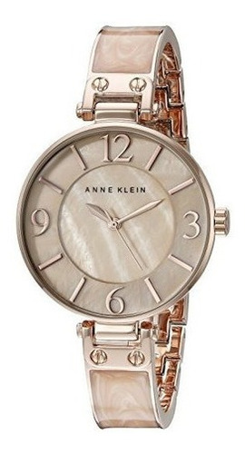 Reloj De Brazalete De Acero Rosa Y Marquelado Ak-2210bmrg Ro