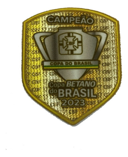 Patch Campeão Copa Do Brasil 2023 3d Aveludado Novo Modelo