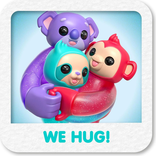 Muñeco Elastico Mascota Little Live Pets Hug Hang Zoogooz