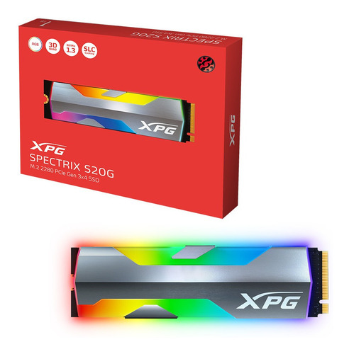 Imagen 4 de 6 de Disco sólido SSD interno Adata XPG ASPECTRIXS20G-1T-C 1TB negro