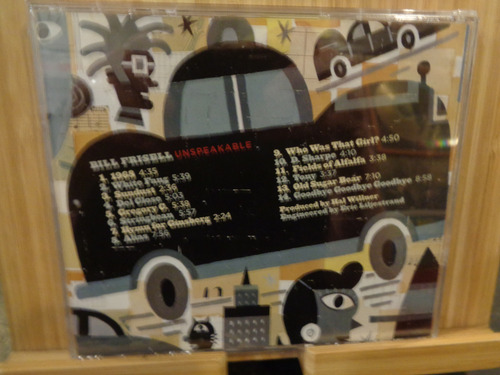 Bill Frisell Unspeakable Cd Jazz Mmr (Usado)